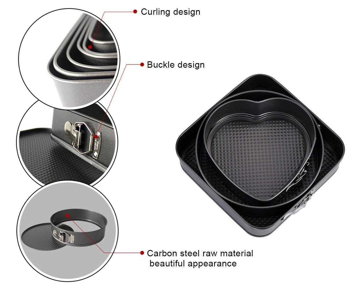 3pcs baking tins - Image 2